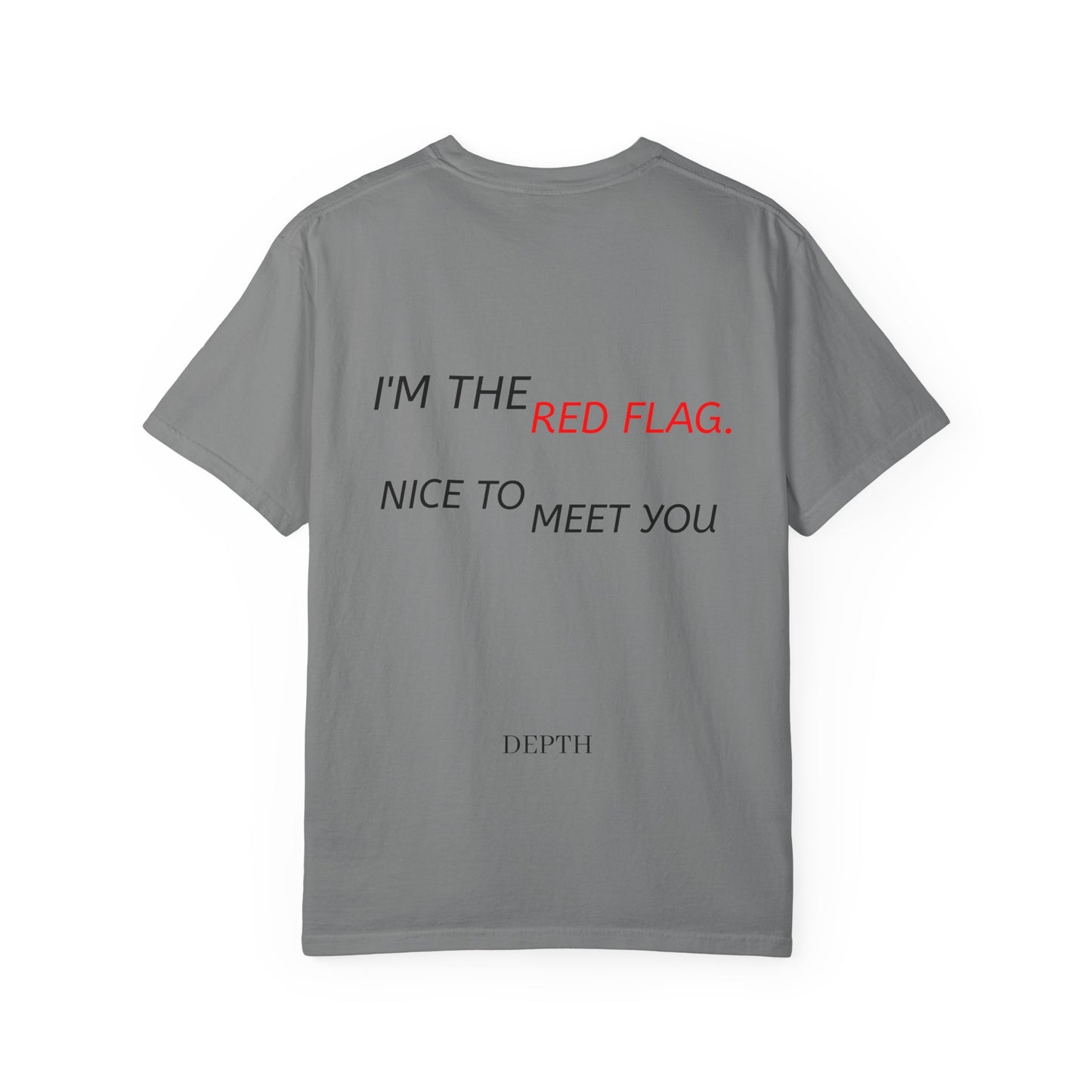 IM THE RED FLAG, NICE TO MEET YOU — DEPTH